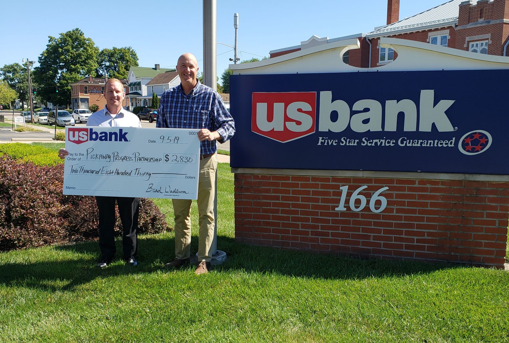 P3 receives grant from US Bank